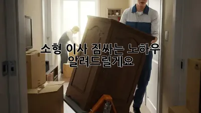 소형 이사, 짐싸는 노하우 알려드릴게요! 💖